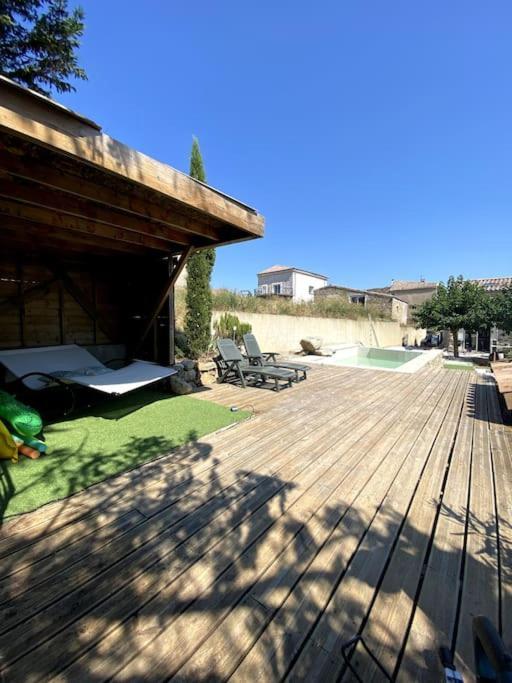 Villa Spacieuse -Vue Exceptionnelle- Piscine Saint-Romain-de-Lerps Extérieur photo
