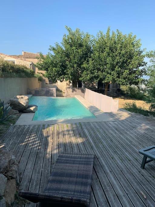 Villa Spacieuse -Vue Exceptionnelle- Piscine Saint-Romain-de-Lerps Extérieur photo
